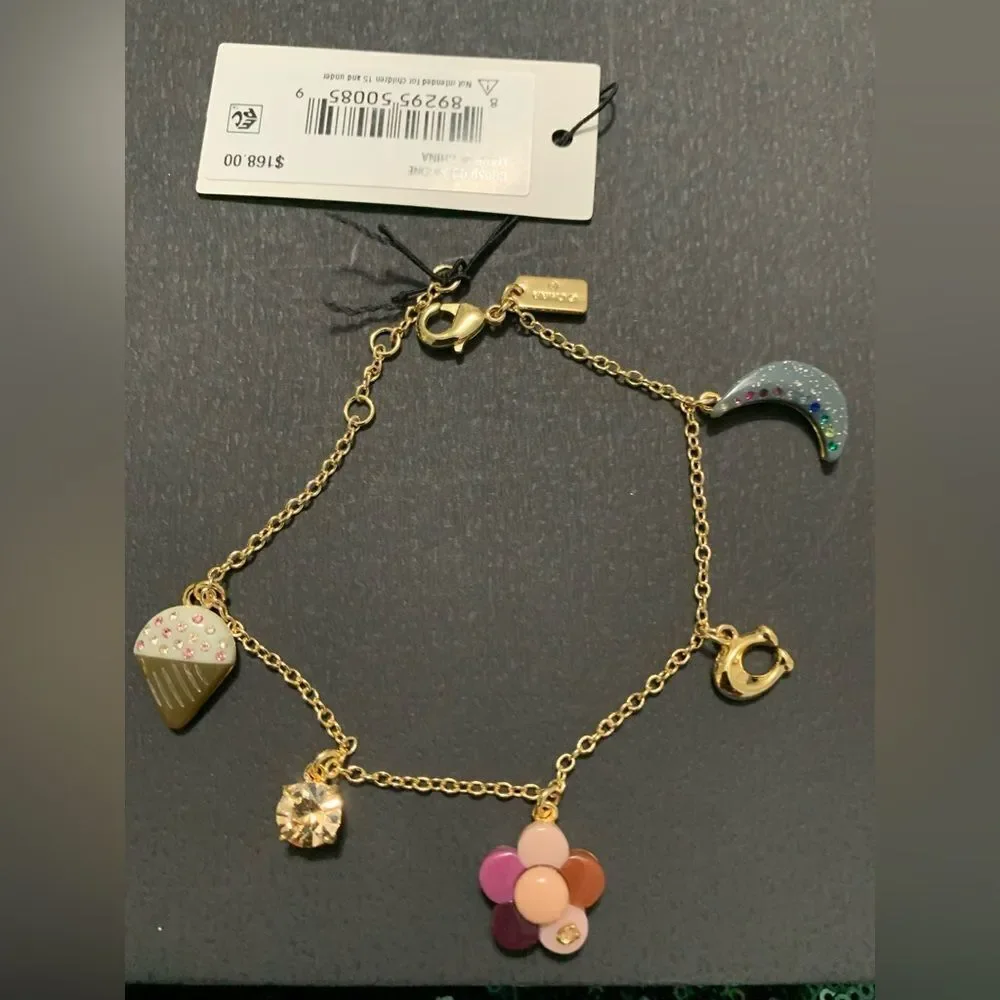 NEW COACH CHARM BRACELET